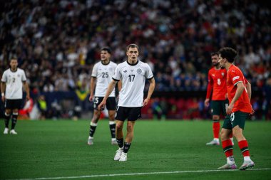 MUNİH, GERMANY - 4 Haziran 2025: Florian Wirtz - UEFA Uluslar Ligi 2025 Almanya - Allianz Arena 'da Portekiz. 