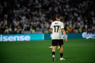 MUNİH, GERMANY - 4 Haziran 2025: Florian Wirtz - UEFA Uluslar Ligi 2025 Almanya - Allianz Arena 'da Portekiz. 