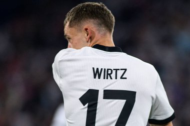 MUNİH, GERMANY - 4 Haziran 2025: Florian Wirtz - UEFA Uluslar Ligi 2025 Almanya - Allianz Arena 'da Portekiz. 