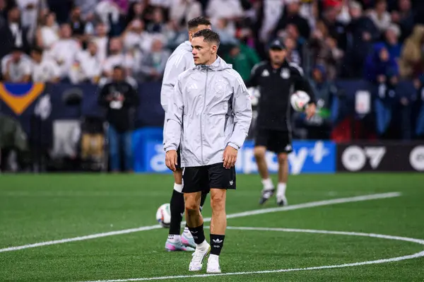 MUNİH, GERMANY - 4 Haziran 2025: Florian Wirtz - UEFA Uluslar Ligi 2025 Almanya - Allianz Arena 'da Portekiz. 