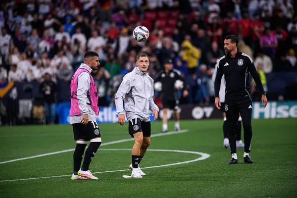 MUNİH, GERMANY - 4 Haziran 2025: Florian Wirtz - UEFA Uluslar Ligi 2025 Almanya - Allianz Arena 'da Portekiz. 
