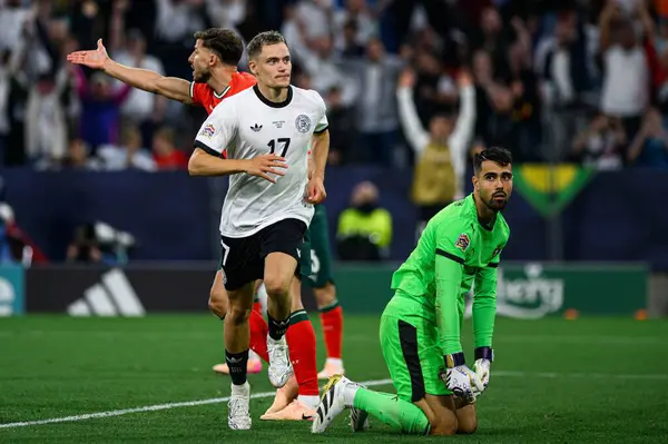 MUNİH, GERMANY - 4 Haziran 2025: Florian Wirtz - UEFA Uluslar Ligi 2025 Almanya - Allianz Arena 'da Portekiz. 