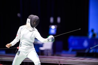 ESSEN, GERMANY - 17 HAZİRAN 2025: Messe 'deki Ren-Ruhr 2025 FISU Dünya Üniversite Oyunları.