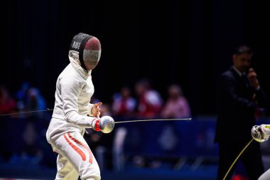 ESSEN, GERMANY - 17 HAZİRAN 2025: Messe 'deki Ren-Ruhr 2025 FISU Dünya Üniversite Oyunları.