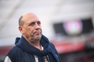 LEVERKUSEN, GERMANY - 5 AĞUSTOS, 2025: Fernando Carro de Prada - Bayer 04 Leverkusen Pisa SC 'ye karşı.