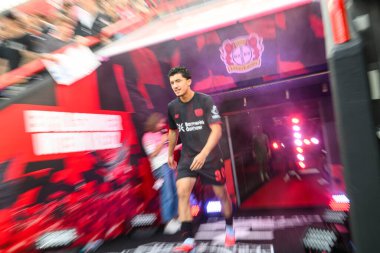 LEVERKUSEN, GERMANY - 5 AĞUSTOS, 2025: İbrahim Maza - Bayer 04 Leverkusen Pisa SC 'ye karşı.