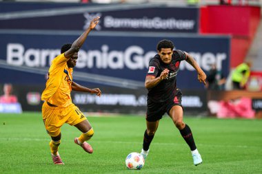 LEVERKUSEN, GERMANY - 5 AĞUSTOS, 2025: Jarell Quansah - Bayer 04 Leverkusen Pisa SC 'ye karşı.