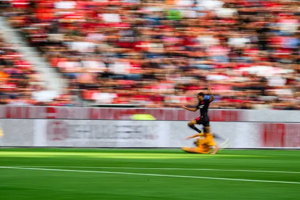 LEVERKUSEN, ALMANY - 5 AĞUSTOS, 2025: Amine Adli - Bayer 04 Leverkusen Pisa SC 'ye karşı.