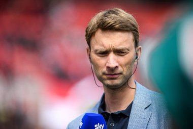 LEVERKUSEN, GERMANY - 23 AĞUSTOS, 2025: Simon Rolfes - Bundesliga FC Bayer 04 Leverkusen-TSG 1899 Hoffenheim maçı Bayarena 'da. 