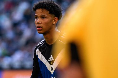 MOENCHENGLADBACH, GERMANY - 24 AĞUSTOS, 2025: Alexander Rossing Lelesiit - Bundesliga Borussia Moenchengladbach - Borussia Park 'ta Hamburger SV.