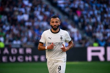 MOENCHENGLADBACH, GERMANY - 24 AĞUSTOS, 2025: Franck Honorat - Bundesliga Borussia Moenchengladbach-Borussia Park 'ta Hamburger SV maçı.