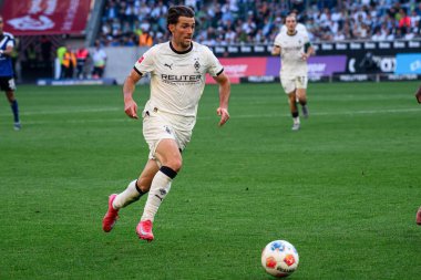 MOENCHENGLADBACH, GERMANY - 24 AĞUSTOS, 2025: Joe Scally - Bundesliga Borussia Moenchengladbach-Borussia Park 'ta Hamburger SV maçı.