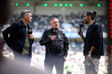 MOENCHENGLADBACH, GERMANY - 24 AĞUSTOS, 2025: Roland Virkus - Bundesliga Borussia Moenchengladbach-Borussia Park 'ta Hamburger SV maçı.