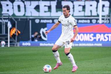 MOENCHENGLADBACH, GERMANY - 24 AĞUSTOS, 2025: Joe Scally - Bundesliga Borussia Moenchengladbach-Borussia Park 'ta Hamburger SV maçı.