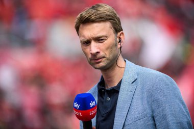 LEVERKUSEN, GERMANY - 23 AĞUSTOS, 2025: Simon Rolfes - Bundesliga FC Bayer 04 Leverkusen-TSG 1899 Hoffenheim maçı Bayarena 'da. 