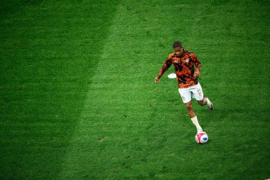 GENEVE, SWitzERLAND - 28 AĞUSTOS, 2025: Pedro Henrique - UEFA Avrupa Konferans Ligi Servette FC - Shakhtar Donetsk 'e karşı Cenevre Stadyumu.