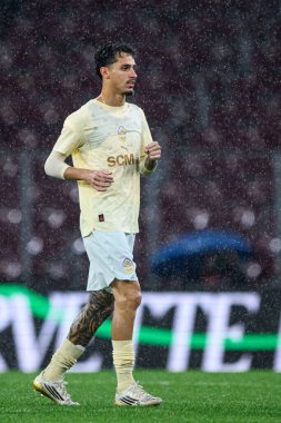 GENEVE, SWitzERLAND - 28 AĞUSTOS, 2025: Kevin - UEFA Avrupa Konferans Ligi Servette FC, Shakhtar Donetsk 'e karşı Cenevre Stadyumu.