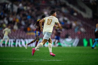 GENEVE, SWitzERLAND - 28 AĞUSTOS, 2025: Georgiy Sudakov - UEFA Avrupa Konferans Ligi Servette FC - Shakhtar Donetsk 'e karşı Cenevre Stadyumu.