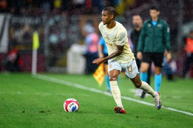 GENEVE, SWitzERLAND - 28 AĞUSTOS, 2025: Pedro Henrique - UEFA Avrupa Konferans Ligi Servette FC - Shakhtar Donetsk 'e karşı Cenevre Stadyumu.