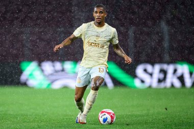 GENEVE, SWitzERLAND - 28 AĞUSTOS, 2025: Pedro Henrique - UEFA Avrupa Konferans Ligi Servette FC - Shakhtar Donetsk 'e karşı Cenevre Stadyumu.