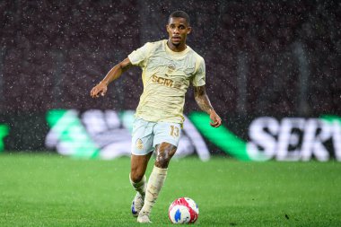 GENEVE, SWitzERLAND - 28 AĞUSTOS, 2025: Pedro Henrique - UEFA Avrupa Konferans Ligi Servette FC - Shakhtar Donetsk 'e karşı Cenevre Stadyumu.