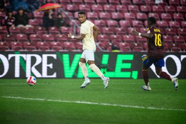 GENEVE, SWitzERLAND - 28 AUGust, 2025: Alisson Santana Lopes Da Fonseca - UEFA Avrupa Konferans Ligi Servette FC, Shakhtar Donetsk 'e karşı Cenevre Stadyumu.