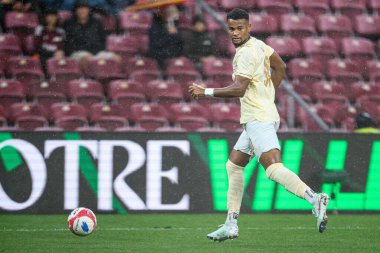 GENEVE, SWitzERLAND - 28 AUGust, 2025: Alisson Santana Lopes Da Fonseca - UEFA Avrupa Konferans Ligi Servette FC, Shakhtar Donetsk 'e karşı Cenevre Stadyumu.