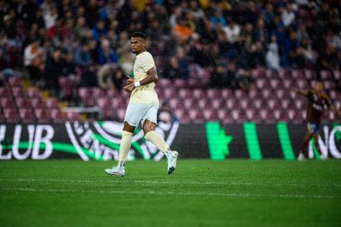GENEVE, SWitzERLAND - 28 AUGust, 2025: Alisson Santana Lopes Da Fonseca - UEFA Avrupa Konferans Ligi Servette FC, Shakhtar Donetsk 'e karşı Cenevre Stadyumu.