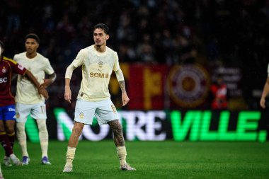 GENEVE, SWitZERLAND - 28 AĞUSTOS, 2025: Marlon Gomes - UEFA Avrupa Konferans Ligi Servette FC - Shakhtar Donetsk 'e karşı Cenevre Stadyumu.