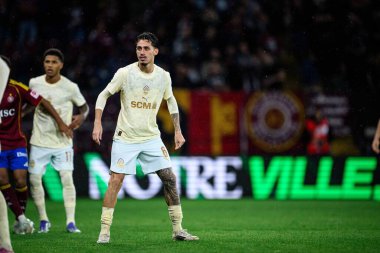 GENEVE, SWitZERLAND - 28 AĞUSTOS, 2025: Marlon Gomes - UEFA Avrupa Konferans Ligi Servette FC - Shakhtar Donetsk 'e karşı Cenevre Stadyumu.