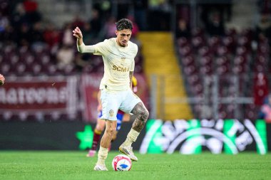 GENEVE, SWitZERLAND - 28 AĞUSTOS, 2025: Marlon Gomes - UEFA Avrupa Konferans Ligi Servette FC - Shakhtar Donetsk 'e karşı Cenevre Stadyumu.