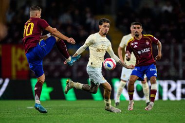 GENEVE, SWitZERLAND - 28 AĞUSTOS, 2025: Marlon Gomes - UEFA Avrupa Konferans Ligi Servette FC - Shakhtar Donetsk 'e karşı Cenevre Stadyumu.