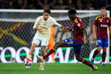 GENEVE, SWitZERLAND - 28 AĞUSTOS, 2025: Marlon Gomes - UEFA Avrupa Konferans Ligi Servette FC - Shakhtar Donetsk 'e karşı Cenevre Stadyumu.