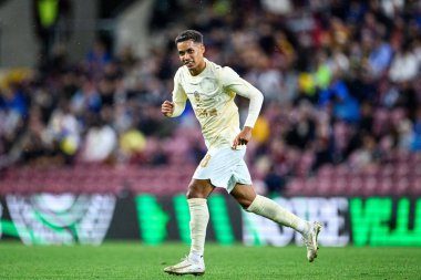 GENEVE, SWitzERLAND - 28 AĞUSTOS, 2025: Pedrinho - UEFA Avrupa Konferans Ligi Servette FC - Shakhtar Donetsk 'e karşı Cenevre Stadyumu.