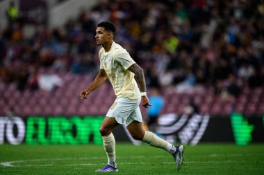 GENEVE, SWitzERLAND - 28 AUGust, 2025: Kaua Elias Nogueira - UEFA Avrupa Konferans Ligi Servette FC - Shakhtar Donetsk 'e karşı Cenevre Stadyumu.