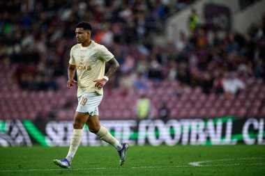 GENEVE, SWitzERLAND - 28 AUGust, 2025: Kaua Elias Nogueira - UEFA Avrupa Konferans Ligi Servette FC - Shakhtar Donetsk 'e karşı Cenevre Stadyumu.