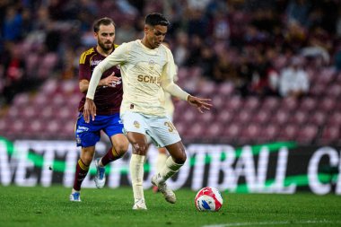 GENEVE, SWitzERLAND - 28 AĞUSTOS, 2025: Pedrinho - UEFA Avrupa Konferans Ligi Servette FC - Shakhtar Donetsk 'e karşı Cenevre Stadyumu.