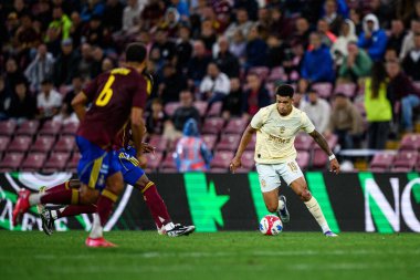 GENEVE, SWitzERLAND - 28 AUGust, 2025: Kaua Elias Nogueira - UEFA Avrupa Konferans Ligi Servette FC - Shakhtar Donetsk 'e karşı Cenevre Stadyumu.