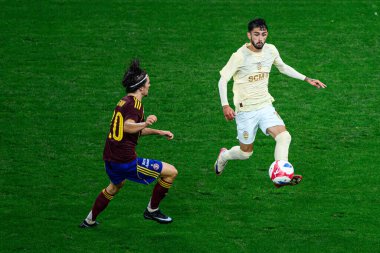 GENEVE, SWitzERLAND - 28 AUGust, 2025: Irakli Azarov - UEFA Avrupa Konferans Ligi Servette FC - Shakhtar Donetsk 'e karşı Cenevre Stadyumu.