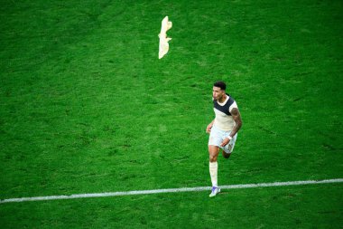 GENEVE, SWitzERLAND - 28 AUGust, 2025: Kaua Elias Nogueira - UEFA Avrupa Konferans Ligi Servette FC - Shakhtar Donetsk 'e karşı Cenevre Stadyumu.