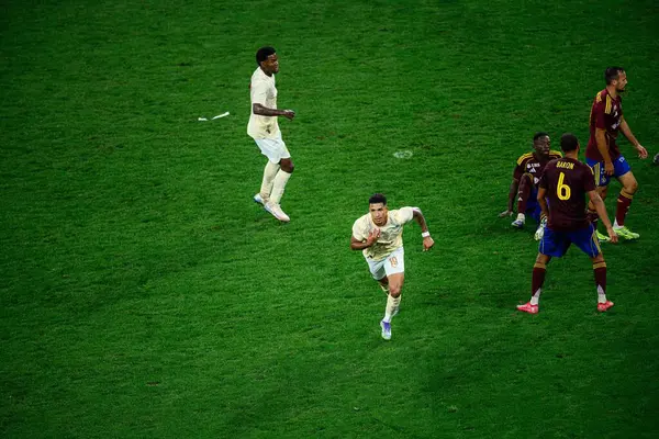 GENEVE, SWitzERLAND - 28 AUGust, 2025: Kaua Elias Nogueira - UEFA Avrupa Konferans Ligi Servette FC - Shakhtar Donetsk 'e karşı Cenevre Stadyumu.