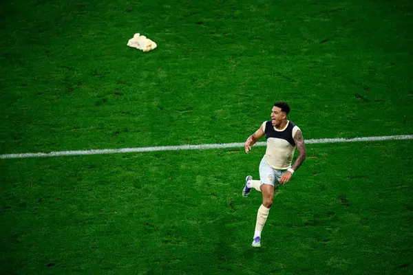 GENEVE, SWitzERLAND - 28 AUGust, 2025: Kaua Elias Nogueira - UEFA Avrupa Konferans Ligi Servette FC - Shakhtar Donetsk 'e karşı Cenevre Stadyumu.