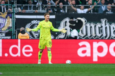 MOENCHENGLADBACH, GERMANY - 27 Eylül 2025: Moritz Nicolas - Bundesliga Borussia Moenchengladbach-Eintracht Frankfurt maçı Borussia Park 'ta.