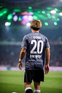 MOENCHENGLADBACH, GERMANY - 27 Eylül 2025: Ritsu Doan - Bundesliga Borussia Moenchengladbach-Eintracht Frankfurt maçı Borussia Park 'ta.