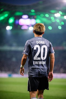MOENCHENGLADBACH, GERMANY - 27 Eylül 2025: Ritsu Doan - Bundesliga Borussia Moenchengladbach-Eintracht Frankfurt maçı Borussia Park 'ta.