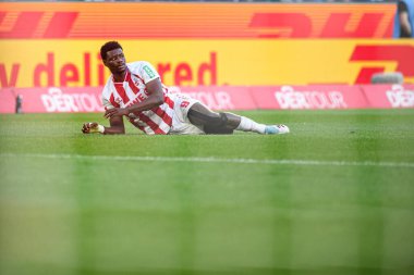 COLOGNE, GERMANY - 28 SEPTEMBER, 2025: Ragnar Ache - 1.FC Koeln vs VfB Stuttgart futbol maçı Rhein Energie Stadion 'da.