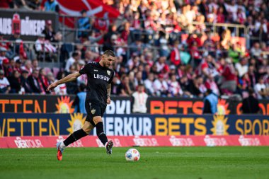 COLOGNE, GERMANY - 28 SEPTEMBER, 2025: Jeff Chabot - 1.FC Koeln vs VfB Stuttgart futbol maçı Rhein Energie Stadion 'da.