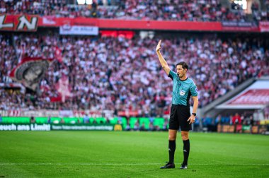 COLOGNE, GERMANY - 28 SEPTEMBER, 2025: Matthias Jllenbeck - Bundesliga 1.FC Koeln-VfB Stuttgart maçı Rhein Enerji Stadyumu 'nda. 