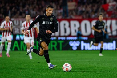 COLOGNE, GERMANY - 28 SEPTEMBER, 2025: Stefan Drljaca - 1.FC Koeln vs VfB Stuttgart futbol maçı Rhein Energie Stadion 'da.