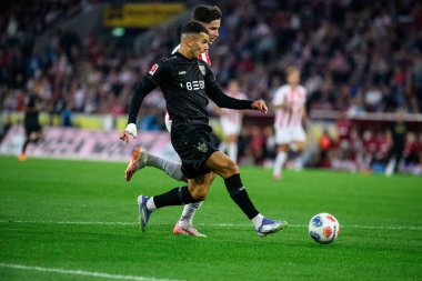 COLOGNE, GERMANY - 28 SEPTEMBER, 2025: Stefan Drljaca - 1.FC Koeln vs VfB Stuttgart futbol maçı Rhein Energie Stadion 'da.